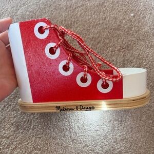 Melissa & Doug Shoe | learning to tie shoes